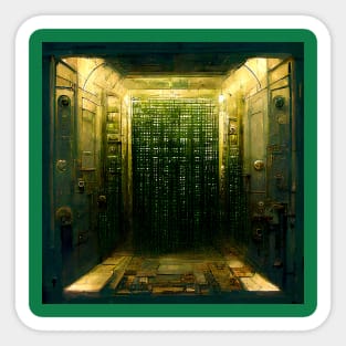 Matrix Vault Sticker